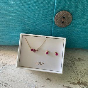 Chloe + Isabel July Birthstone Set
